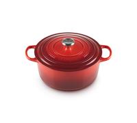 Le Creuset Signature Rôtissoire ronde 24 cm Rouge cerise