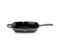 LE CREUSET Skillet Carré en Fonte Émaillée 26x26 cm Flint