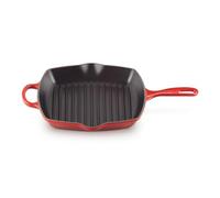Le Creuset Poêle à griller Signature 26x26cm cerise LxlxH 44.3x29.9x5.3cm