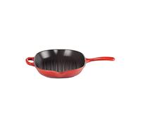 LE CREUSET Skillet gril ovale en fonte émaillée 32 cm Cerise
