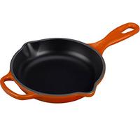 Le Creuset Skillet Signature en Fonte Émaillée, Rond, 16 cm, 1,15 kg, Volcanique, 20182160900422