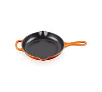 Le Creuset Skillet Signature en Fonte Émaillée, Rond, 23 cm, 1,93 kg, Volcanique, 20182230900422