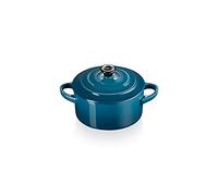 LE CREUSET Stoneware Petite Round Casserole, 0.25 L, Deep Teal, 71901106420100