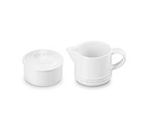 Le Creuset Stoneware Signature Cream & Sugar Set Blanc Crème 300 ml Sucre 226,8 g