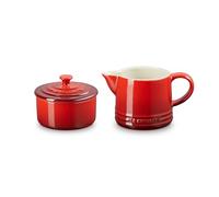 Le Creuset Sucre et crème en grès Cerise