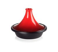 Le Creuset Tajine en Fonte Émaillée, Ronde, 27 cm, Cerise, 25138270600422