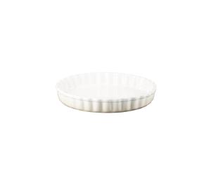 LE CREUSET Tarteform Poterie 28cm/2,1l Meringue crème