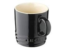 LE CREUSET Tasse à Cappuccino en Céramique, 200 ml, Hauteur 10 cm, Onyx, 70303201400099