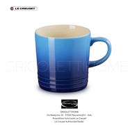 Le Creuset - Tasse Mug Londres Gres Vitrifié 350 ml - Bleu Azur