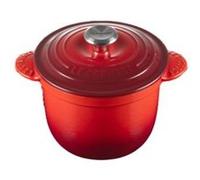 Le Creuset Tradition Every - Cocotte avec couverture - 18.2 x 23 x 17.4 cm - 2 L - cerise Cerise G