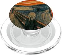 Le cri (Cry) of Munch Expressionnism Art PopSockets PopGrip pour MagSafe
