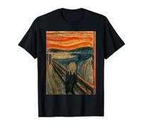 Le cri d'Edvard Expressionnisme Munch Art T-Shirt