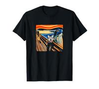 Le Cri du chat d'Edvard Munch T-Shirt