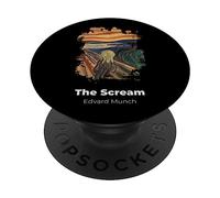 Le cri Grunge de Edvard Munch PopSockets PopGrip Adhésif