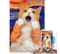 Le Cri Purrfect pour Adultes Puzzle 1000 Pièces Pure Logic Jouet Peaceful Time Sharp Cut Cadeau Cœur 50x75cm