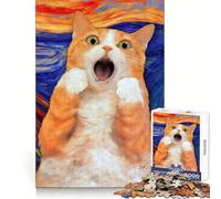 Le Cri Purrfect pour Adultes Puzzle 1000 Pièces Pure Logic Jouet Peaceful Time Sharp Cut Cadeau Cœur 50x75cm