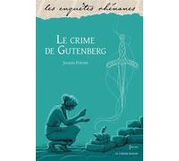 Le crime de gutenberg - Jacques Fortier - Le Verger Eds - Poche - Roman