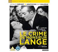 Le Crime de Monsieur Lange – Blu-ray – 2018 – Studiocanal