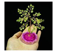 Le Cristal Arbre Naturel Cristal Arbre créatif de Devenir Riche décoration d'arbre Cristal lugues Joyeuse Arbre Arbre Arbre de Vie de la Vie à la Main de la Maison.
