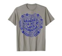Le Crochet est Mon langage d'amour pour Les Amateurs de Crochet drôles T-Shirt