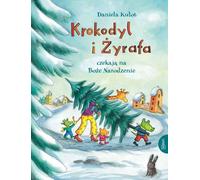 Le crocodile et la girafe attendent Noël