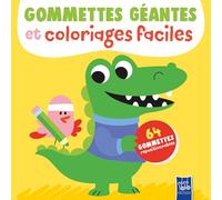 Le crocodile - Gommettes géantes