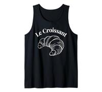 Le Croissant Amusant Pâtisserie Française Pâtisserie Cuisine Petit Déjeuner Débardeur