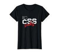 Le CSS est nul T-Shirt Graphique avec Valeur, Femme, Noir, M