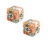 Le Cube Labyrinthe 3D - Qui transforme la logique en Plaisir Jeu de Réflexion Stimulant la Logique et la Concentration, Polyvalent pour Enfants et Adultes, en Plastique ABS Durable