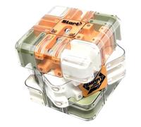 Le Cube Labyrinthe 3D - Qui transforme la logique en Plaisir Puzzle interactif, adapté aux Enfants et aux Adultes Cube Casse-tête (Orange)