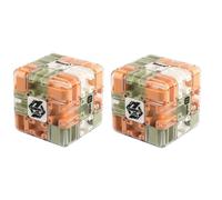 Le Cube Labyrinthe 3D - Qui transforme la logique en Plaisir™ Puzzle Labyrinthe Cube 3D avec Boules Roulantes, Jouet Éducatif Interactif pour Fêtes, Écoles et Rassemblements