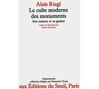 Le Culte moderne des monuments. Son essence et sa genèse