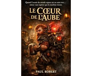 Le Cœur de l’Aube: Une fantasy sombre, burlesque et épique, qui explore le courage imparfait, la lumière au milieu du chaos et le destin absurde d’un héros qu’on n’aurait jamais dû choisir.