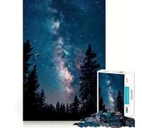 Le cœur de la Voie lactée Puzzle de 1000 pièces pour Adolescents Jeu de réflexion Simple et Amusant Découpe précise Choix du Père Noël 50x75cm