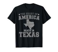 Le cœur de l'Amérique Bat dans l'État américain du Texas USA T-Shirt