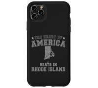 Le cœur de l'Amérique Bat dans l'État du Rhode Island aux États-Unis Coque pour iPhone 11 Pro Max