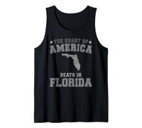 Le cœur de l'Amérique Bat en Floride État américain USA Débardeur