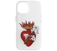 Le cœur Le Plus Chaste de Saint Joseph catholique Coque pour iPhone 14