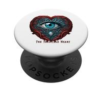 Le cœur révélateur d'Edgar Allan Poe PopSockets PopGrip Adhésif