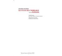 Le Cycle de l'horloge Suivi de Elégies - Ioanna Tsatsou - De Corlevour - broché - Poésie