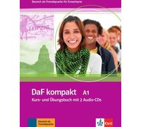 Le DaF compact. Manuel d'apprentissage et de travail avec 2 CD audio. A1