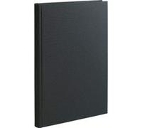 Le Dauphin Cahier 500 pages foliotées 35 x 23,50 x 3,50 cm Noir Toilé Noir G