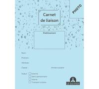 Le Dauphin - Réf. 52042D - 1 Carnet de liaison - Dimensions 17 x 22 cm - 72 pages dont 35 pages pour la correspondance entre l'école et la famille de l'élève - couverture souple de couleur verte