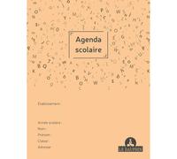 LE DAUPHIN L'agenda scolaire de l'élève, 170X220, 39 semaines, 72 pages