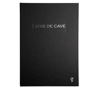Le Dauphin Livre de Cave Noir A4 96 Pages Blanches Toile