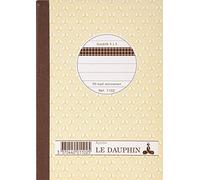 LE DAUPHIN Lot de 6 Manifolds autocopiant quadrillé 148x105 mm 50 feuillets dupli