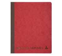 LE DAUPHIN Piqûre 220X170 Recettes-dépenses 80 pages - Couleurs assorties