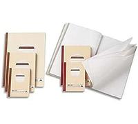 Le Dauphin - Réf. 1103D - Lot de 5 manifolds - papier autocopiant - quadrillés 5x5 - petits carreaux - triplicata - 50 feuilles - format 14,8 x 10,5 cm - couverture vernie