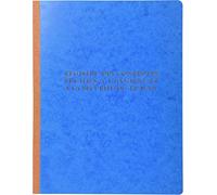 Le Dauphin - Réf. 360D - 1 REGISTRE DES CONTRÔLES RELATIFS A L'HYGIÈNE ET A LA SÉCURITÉ DU TRAVAIL - Couverture souple en carte lustrée - Format vertical 31,5 X 24,5 cm - 40 pages - Coloris : bleu