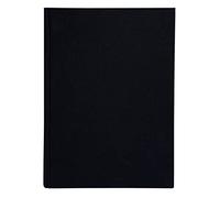 Le Dauphin - Réf. 8529D - 1 Registre - Dimensions 31,5 X 24,5 cm - imprimé quadrillé 5x5 - petits carreaux - papier intérieur 90 grammes - 200 pages numérotées - couverture rigide en toile noire